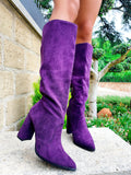 Stivale alto purple - R.a. Boutique 