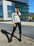 Leggins nero con zip - R.a. Boutique 
