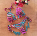 Bikini a triangolo con corda Dragon - R.a. Boutique 