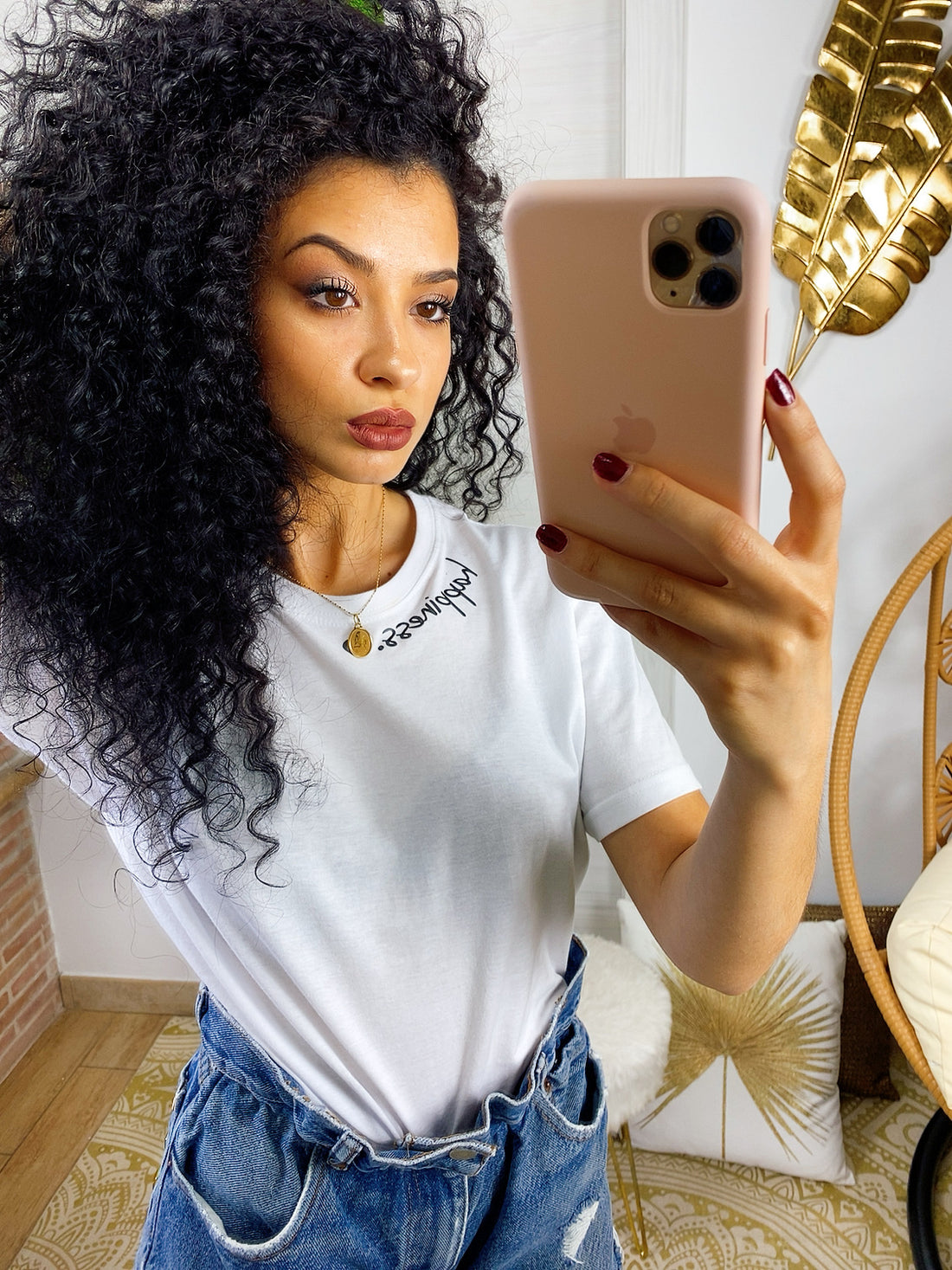 T-shirt Happiness - R.a. Boutique 