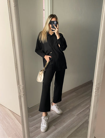 Completo sportivo nero - R.a. Boutique 