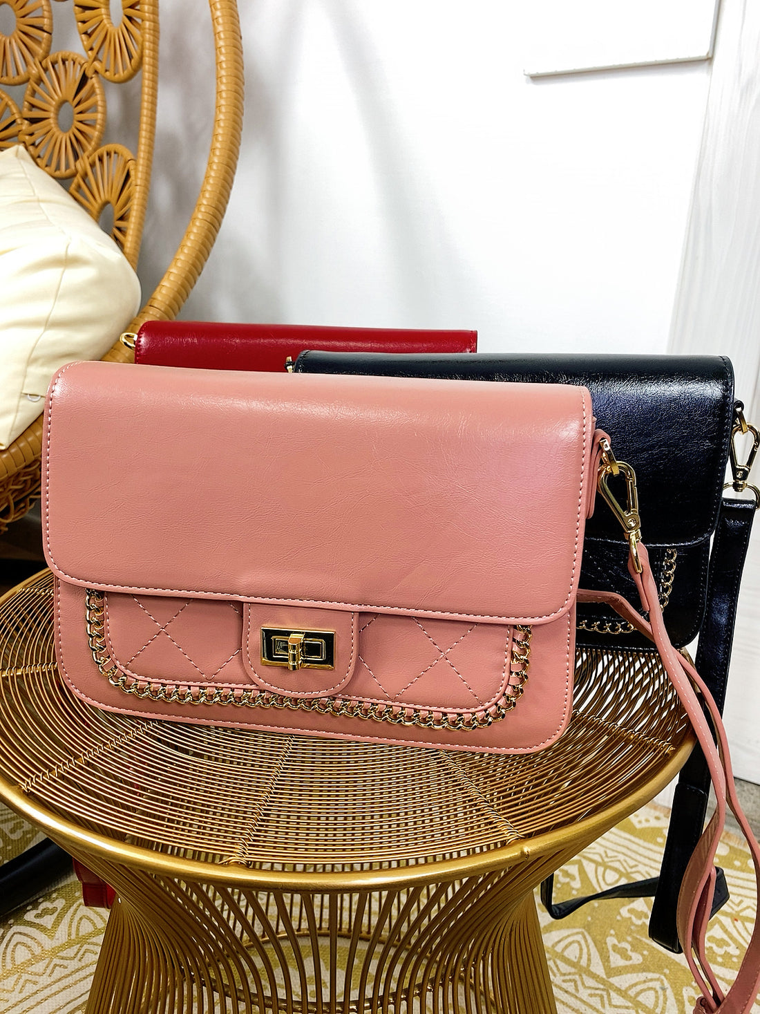 Tracolla con catena - R.a. Boutique 