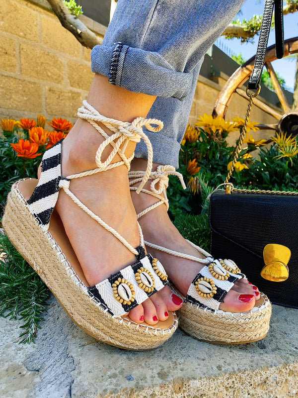 Espadrillas conchiglie