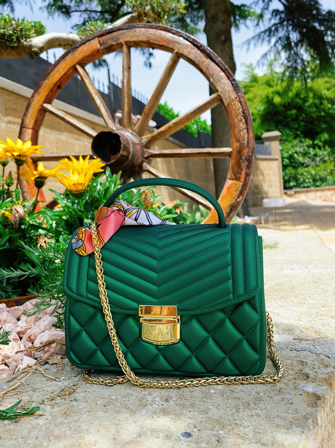 Mini pochette con fazzoletto - R.a. Boutique 