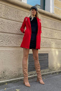 Cappotto autumn Rosso - R.a. Boutique 