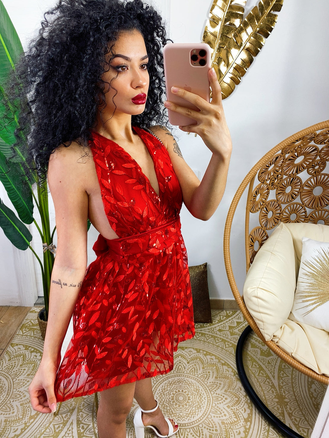 Dress Shinefloreal - R.a. Boutique 