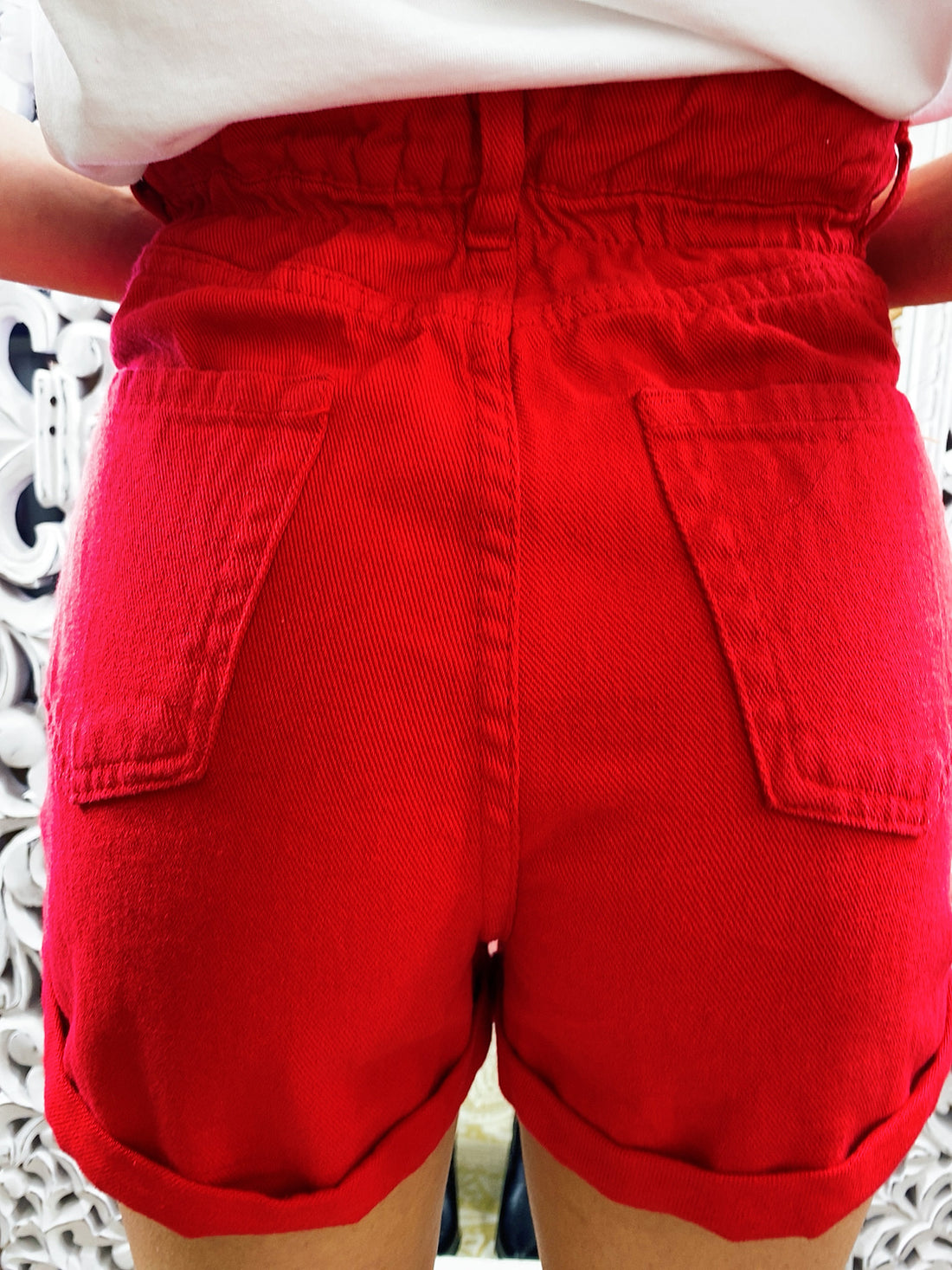 Short a caramella rosso - R.a. Boutique 