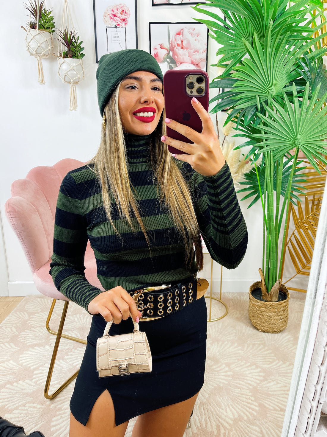 Cappello verde militare - R.a. Boutique 