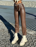 Leggins choco con zip - R.a. Boutique 