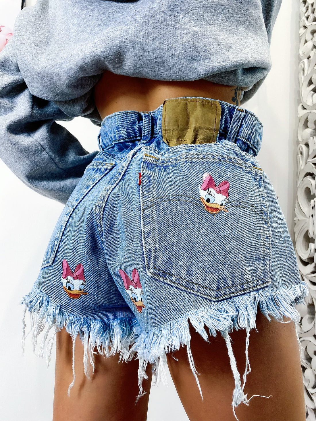 Short Levi’s Vintage con stampa Paperina bagno medio/chiaro - R.a. Boutique 