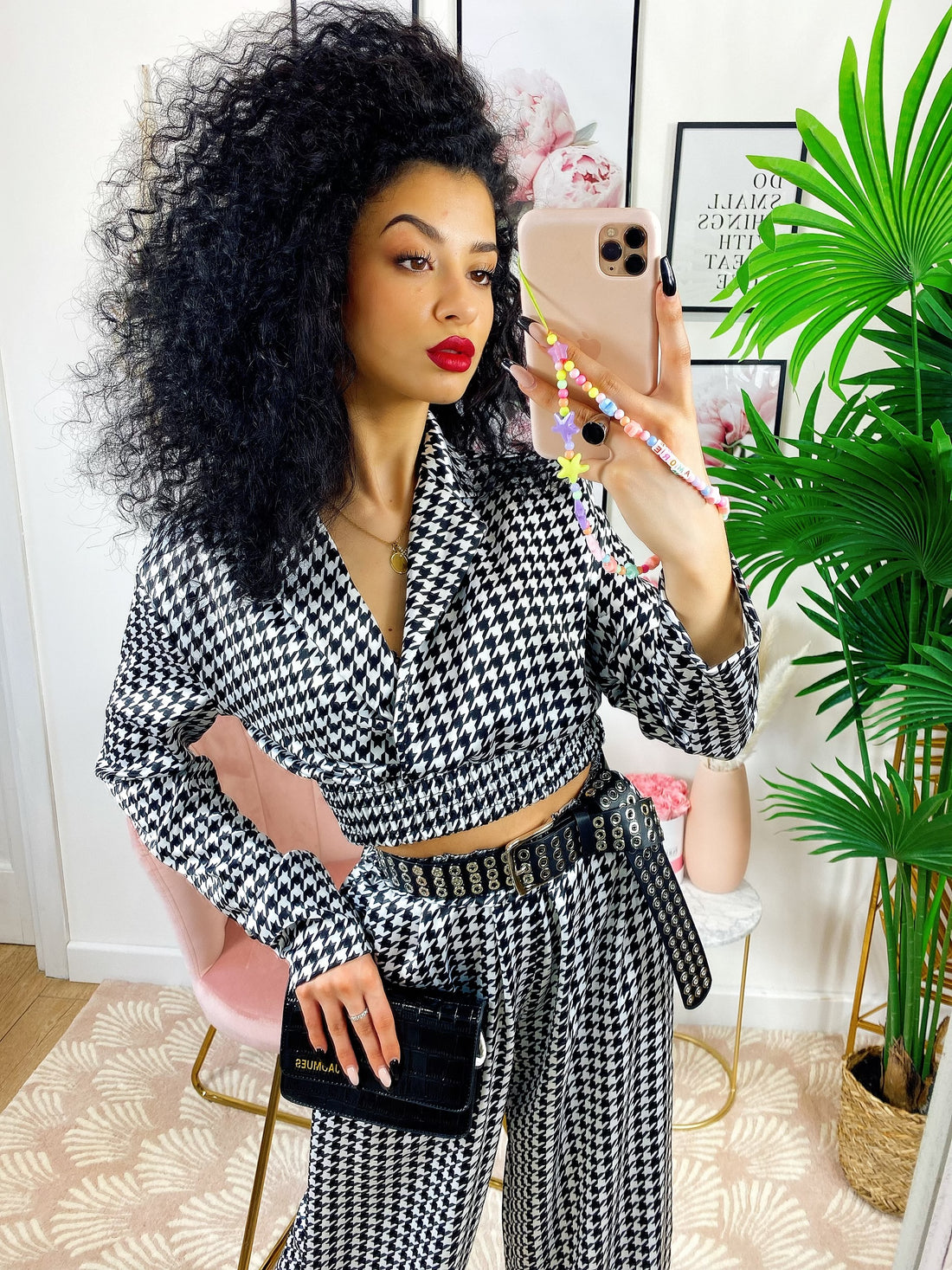 Completo pantalone e bluse  pied de poule - R.a. Boutique 