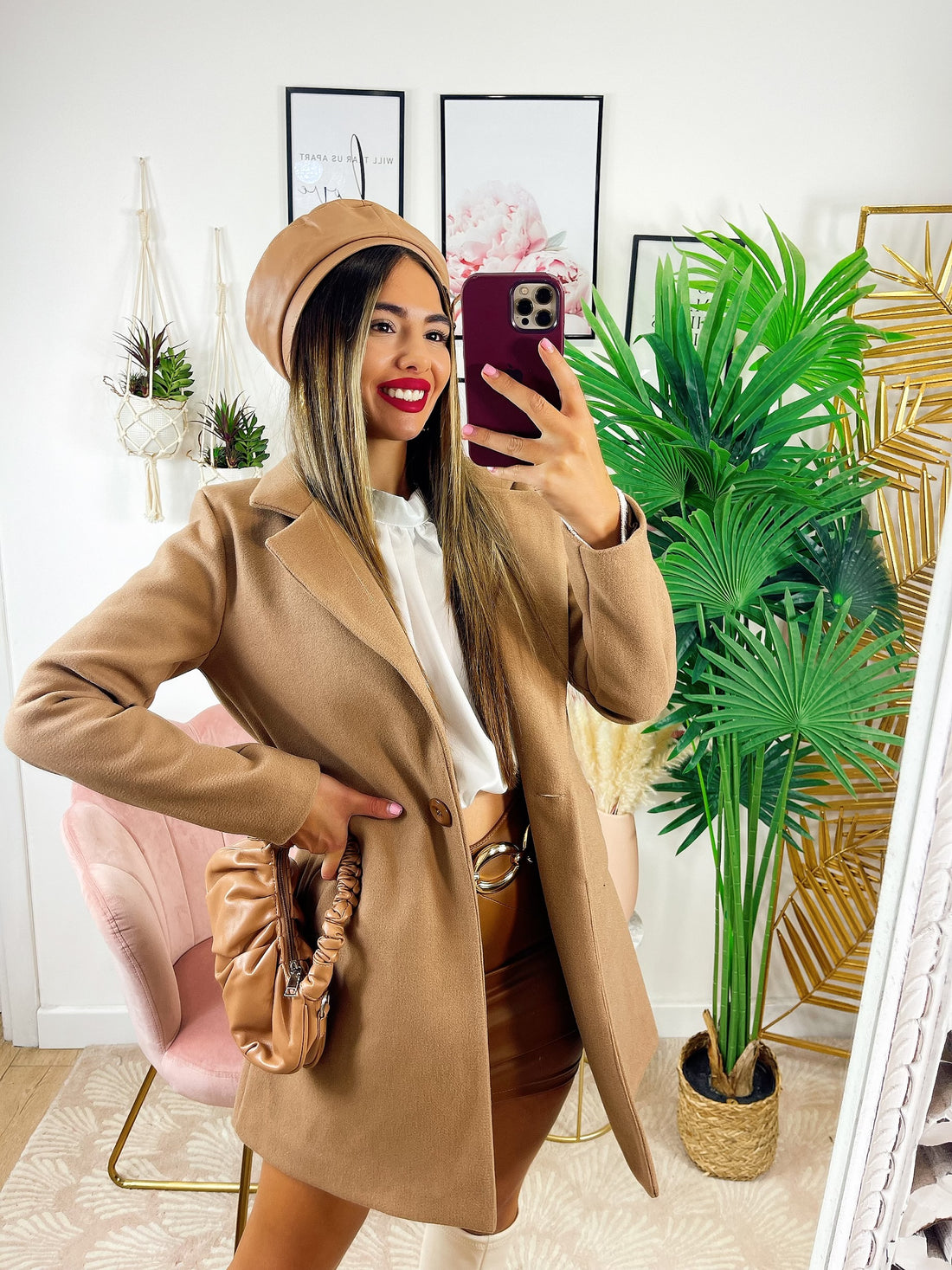 Cappotto autumn Camel - R.a. Boutique 