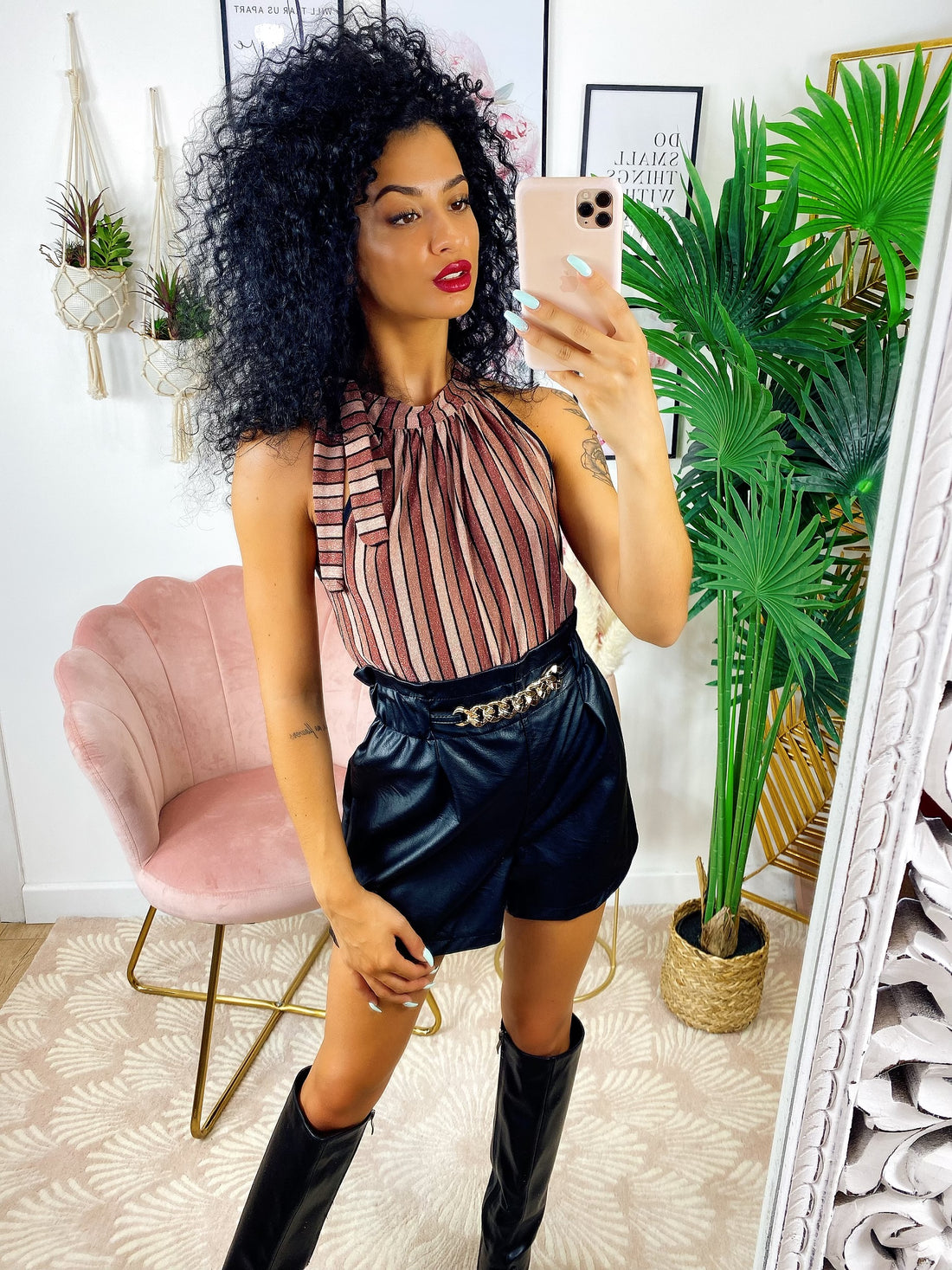 Top a righe Glitter - R.a. Boutique 