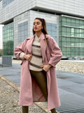 Cappotto over rosa - R.a. Boutique 