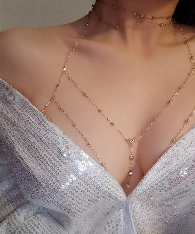 Collana girocollo con elementi geometrici | Emporio