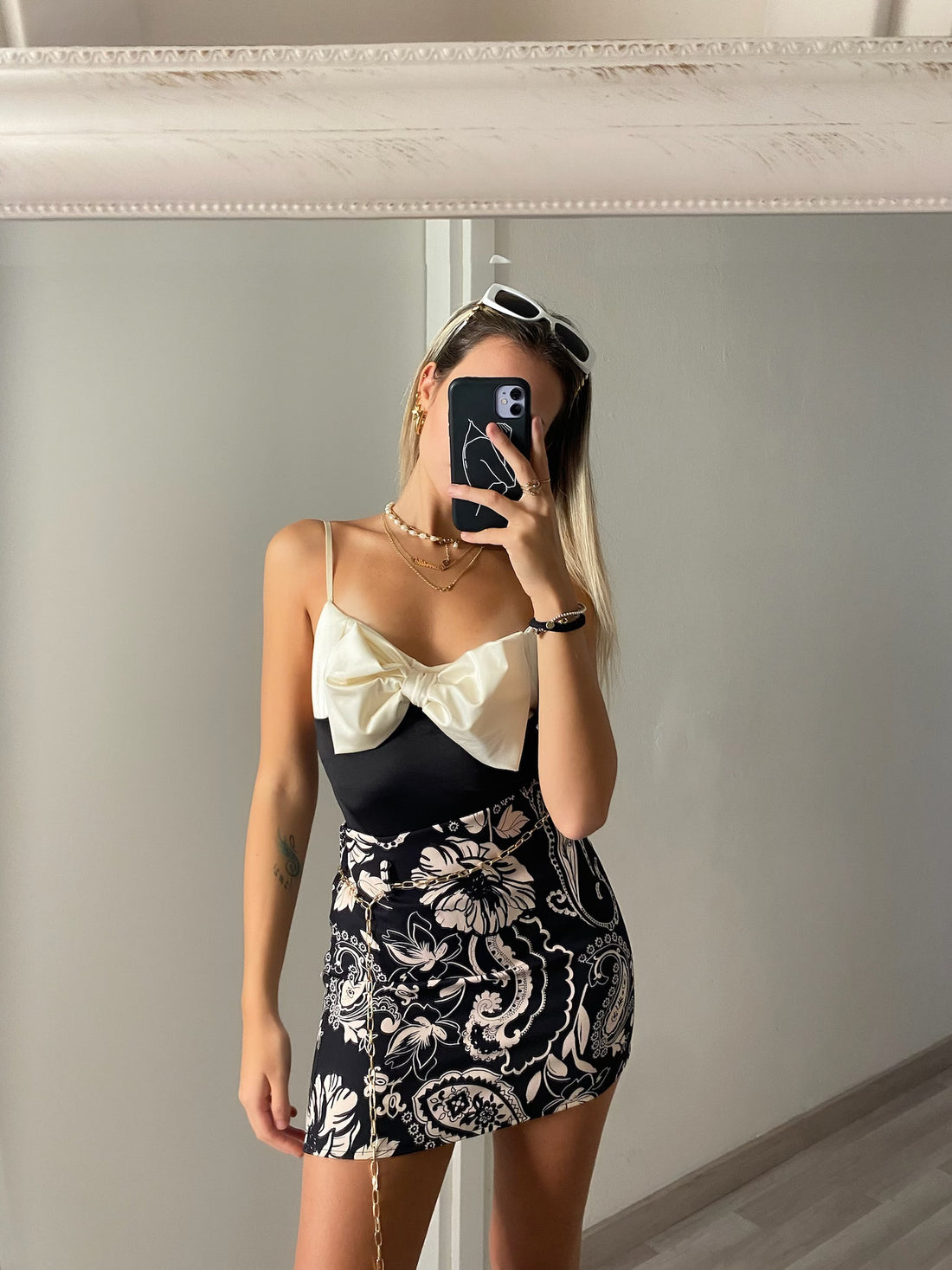 Body con fiocco - R.a. Boutique 