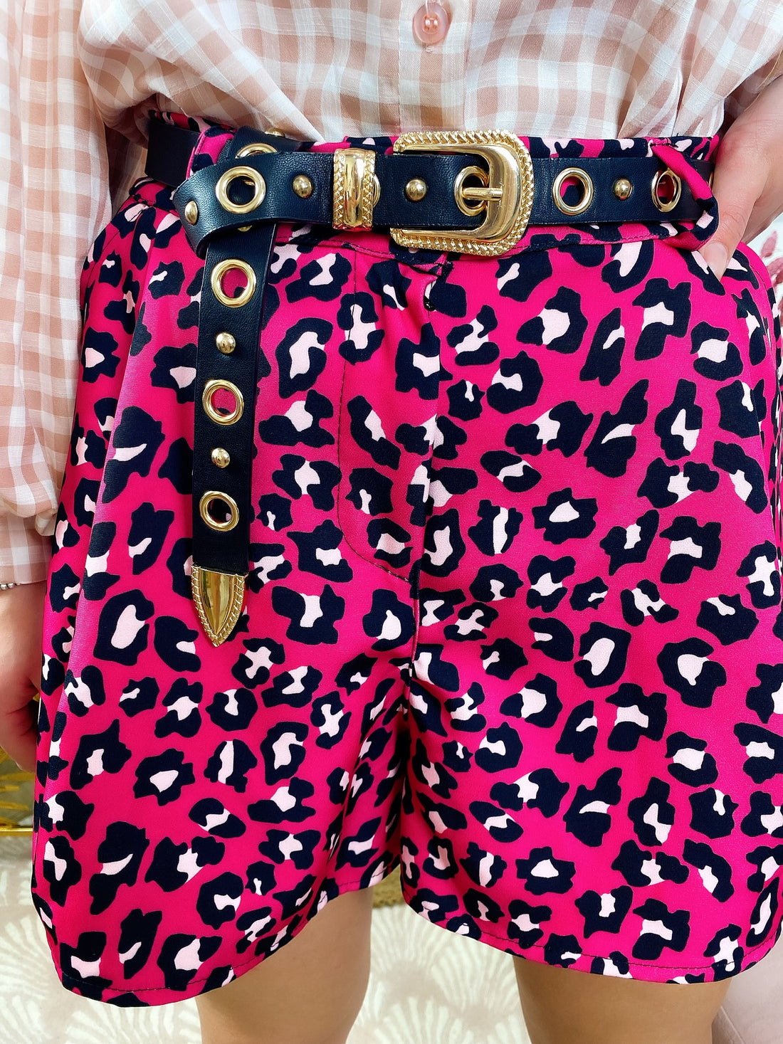 Short maculato Fucsia - R.a. Boutique 