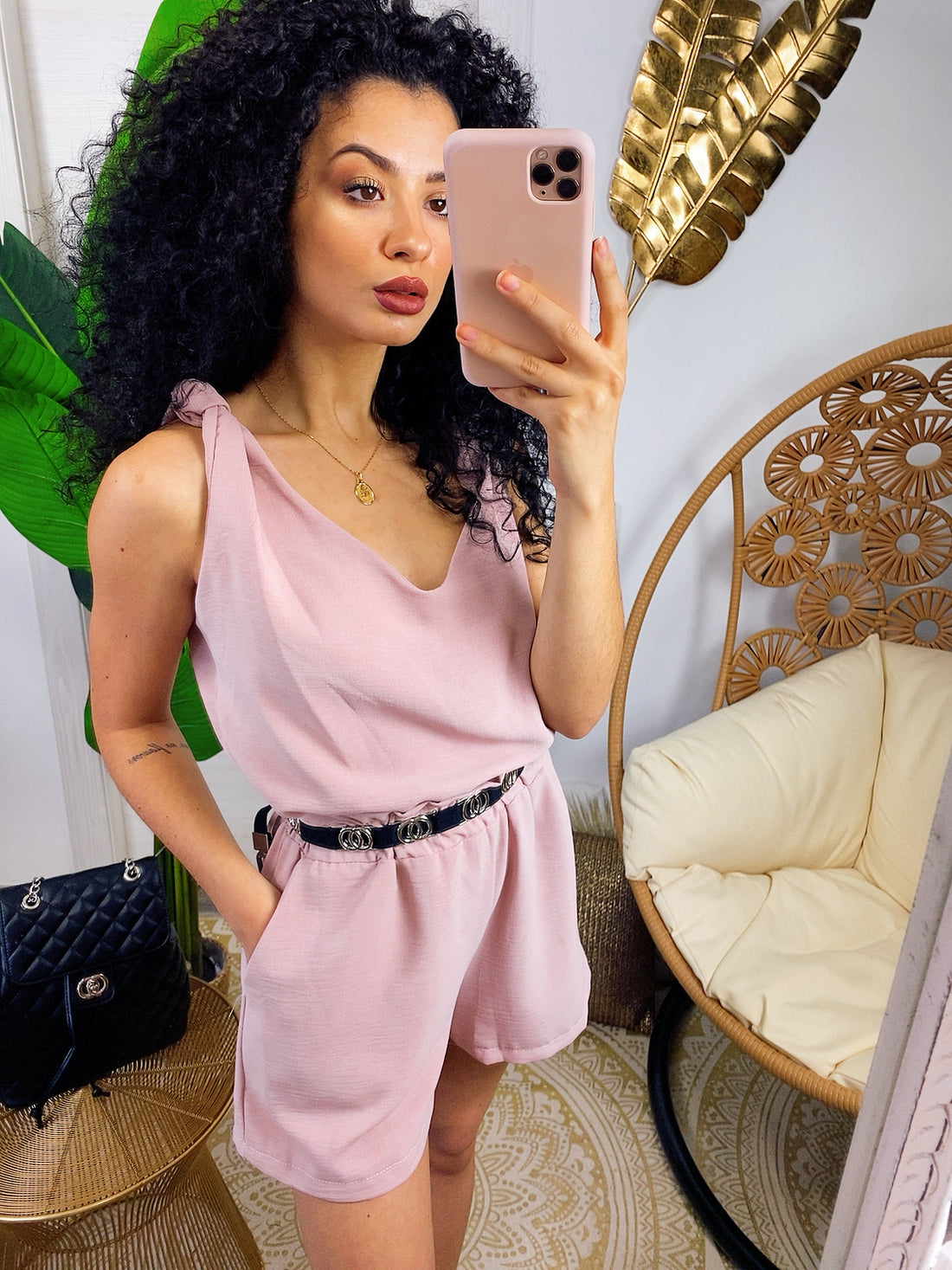 Completo canotta e short nude - R.a. Boutique 