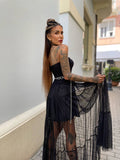Abito nero in tulle - R.a. Boutique 