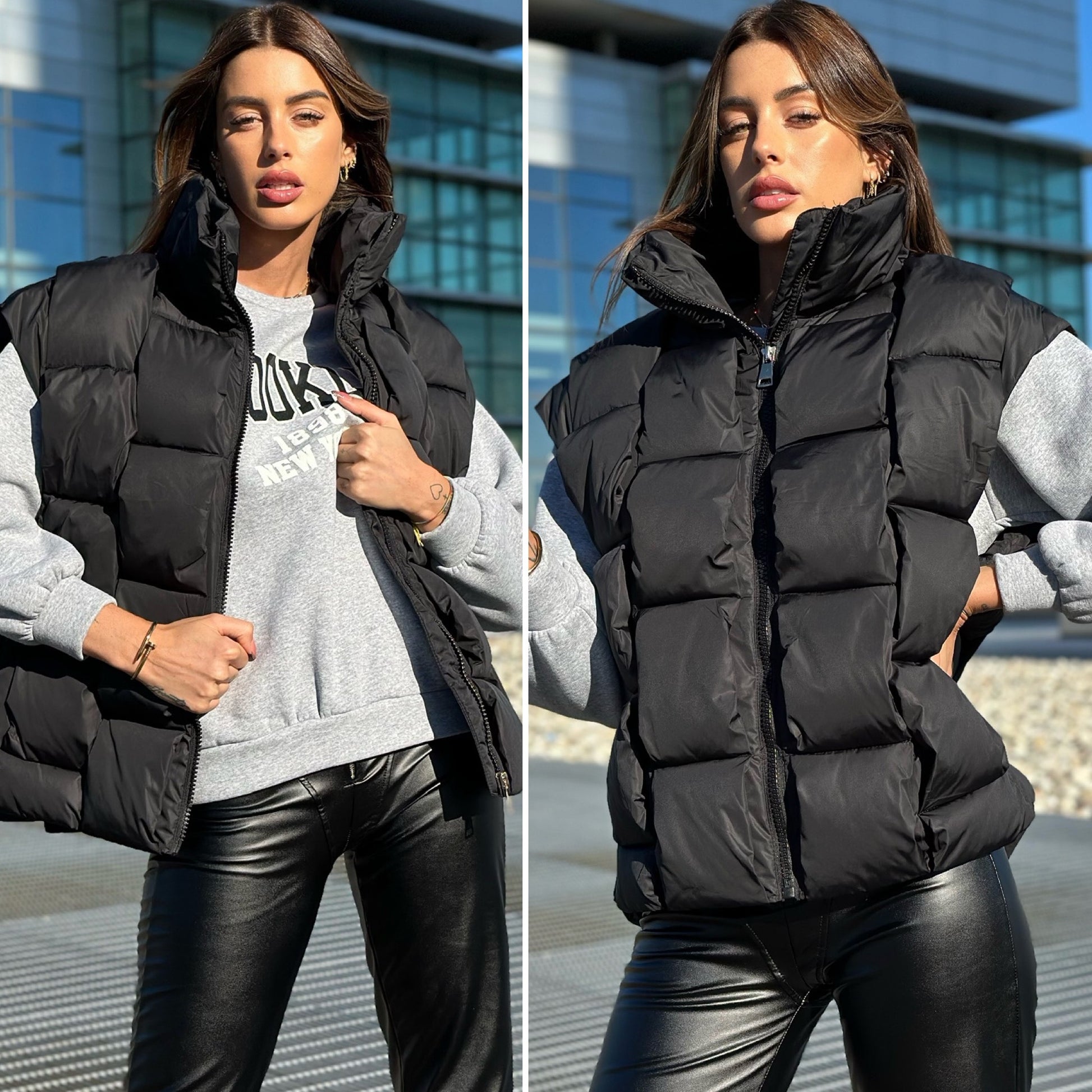 Smanicato over black - R.a. Boutique 