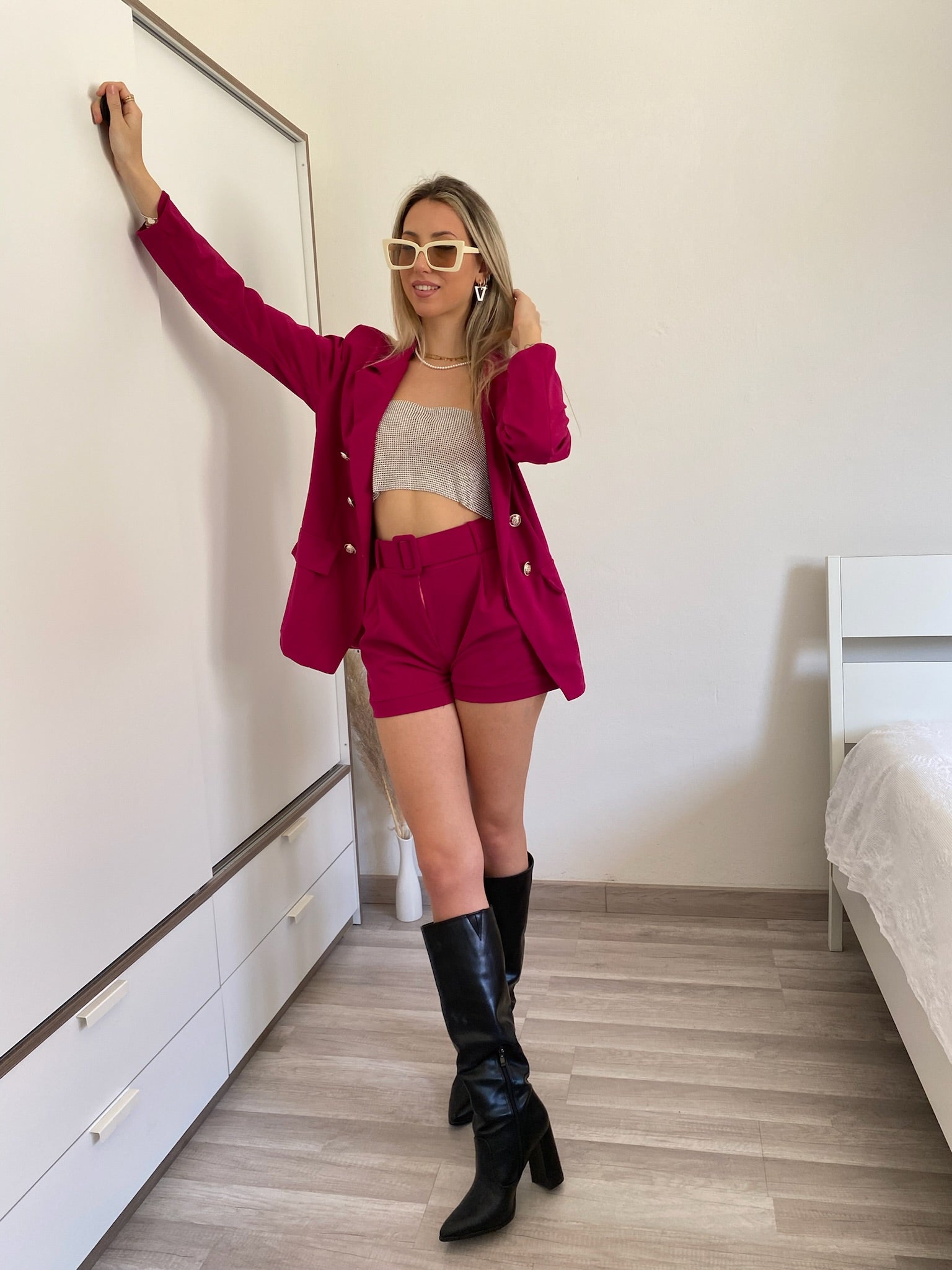 Top luxsequin silver - R.a. Boutique 