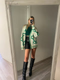 Cardigan influencer verde Top quality - R.a. Boutique 