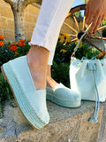 Espadrillas pastello verdeacqua - R.a. Boutique 