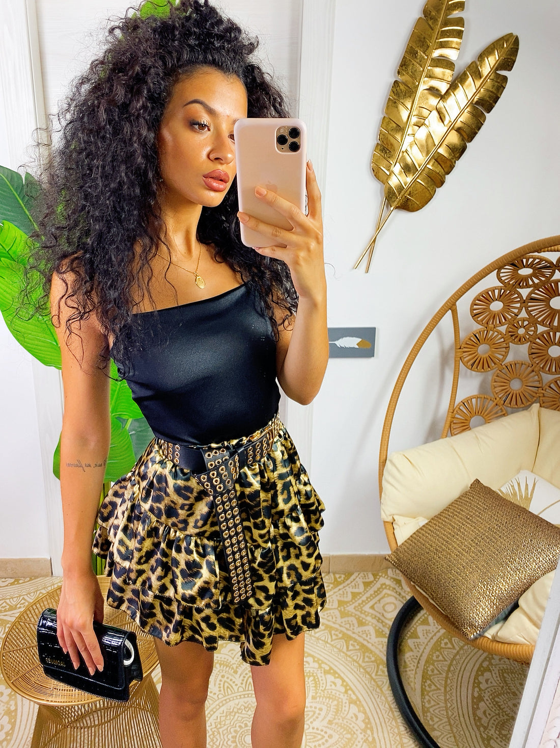 Body in raso a bretellina - R.a. Boutique 