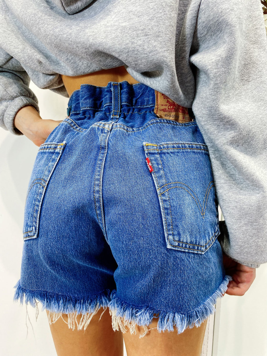 Short Levi’s Vintage bagno medio senza strappi - R.a. Boutique 