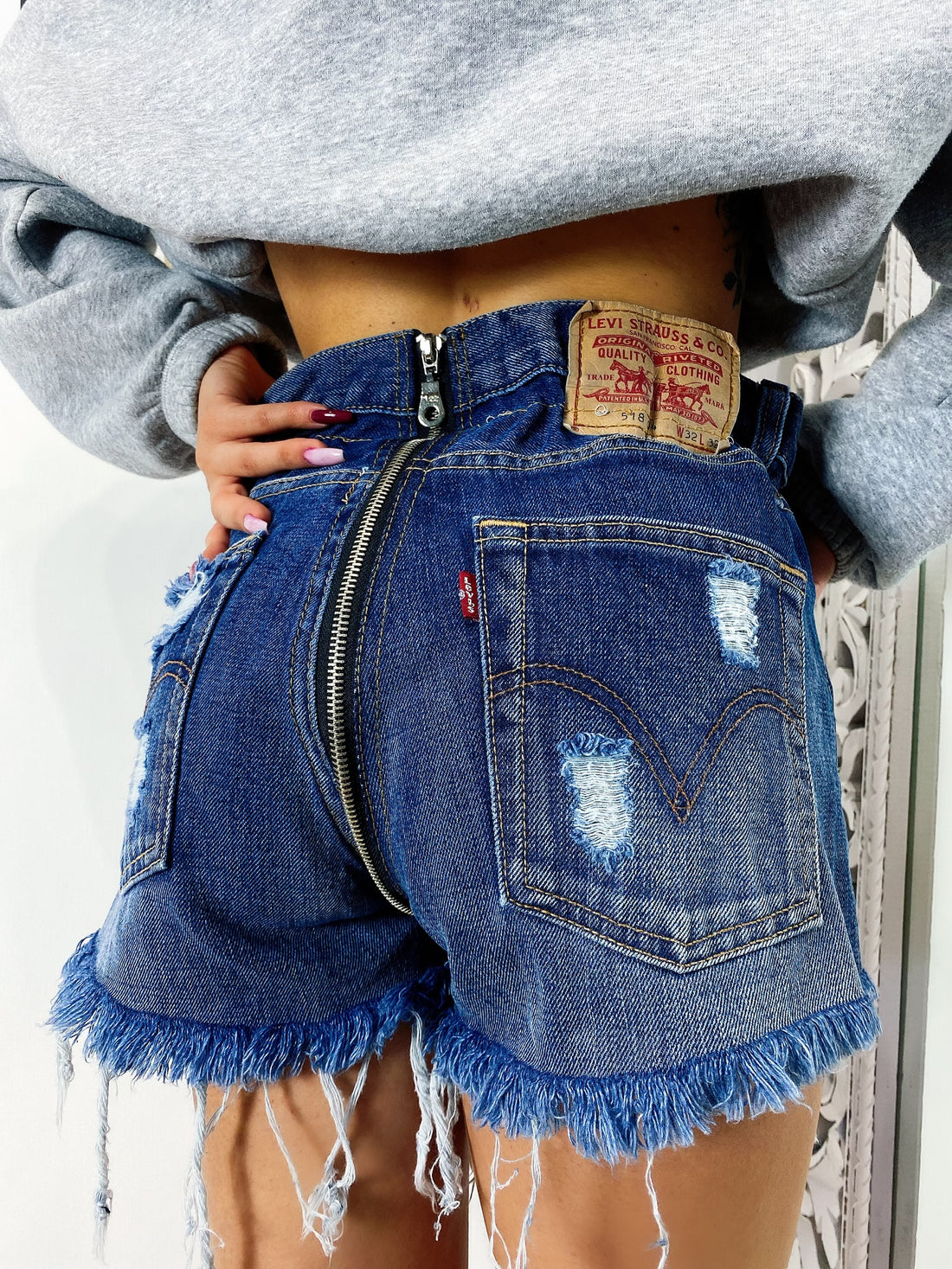 Levi’s Vintage bagno medio con zip posteriore - R.a. Boutique 