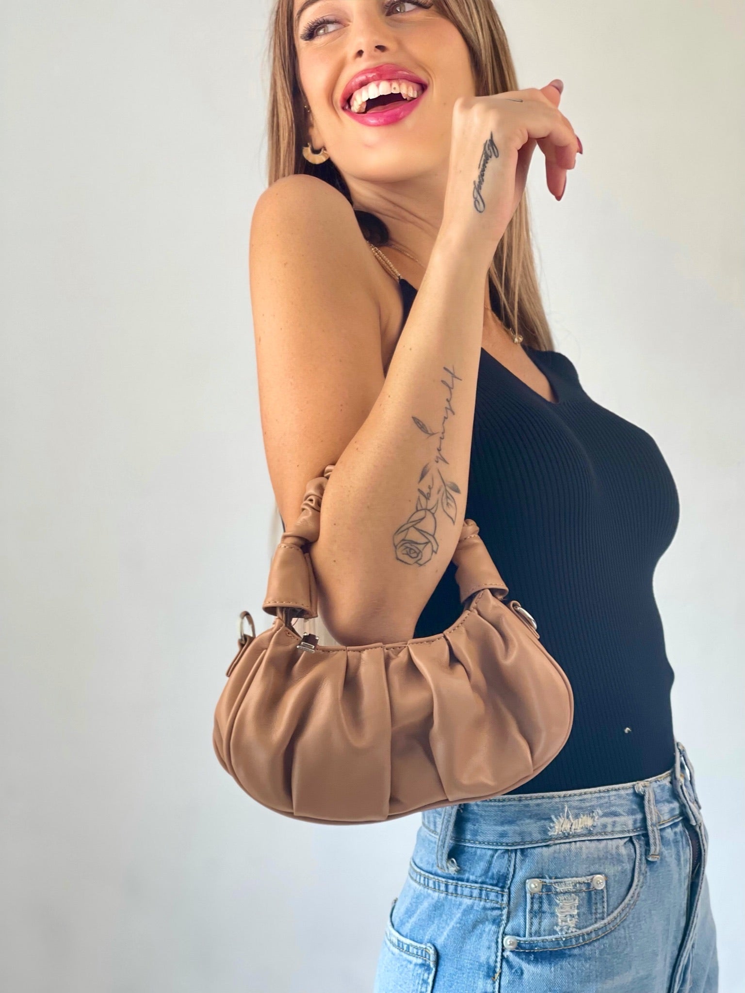 Mini bag nude - R.a. Boutique 