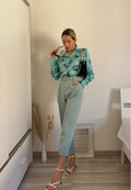 Pantalone Tiffany con cintura - R.a. Boutique 