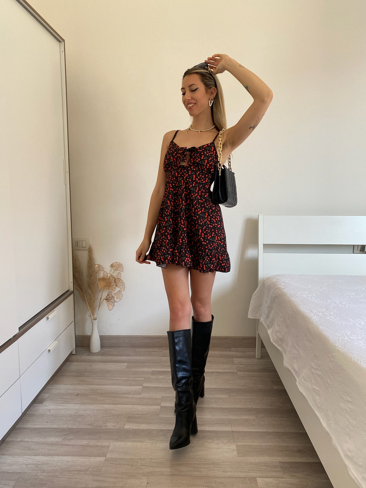 Abito con ciliegie - R.a. Boutique 