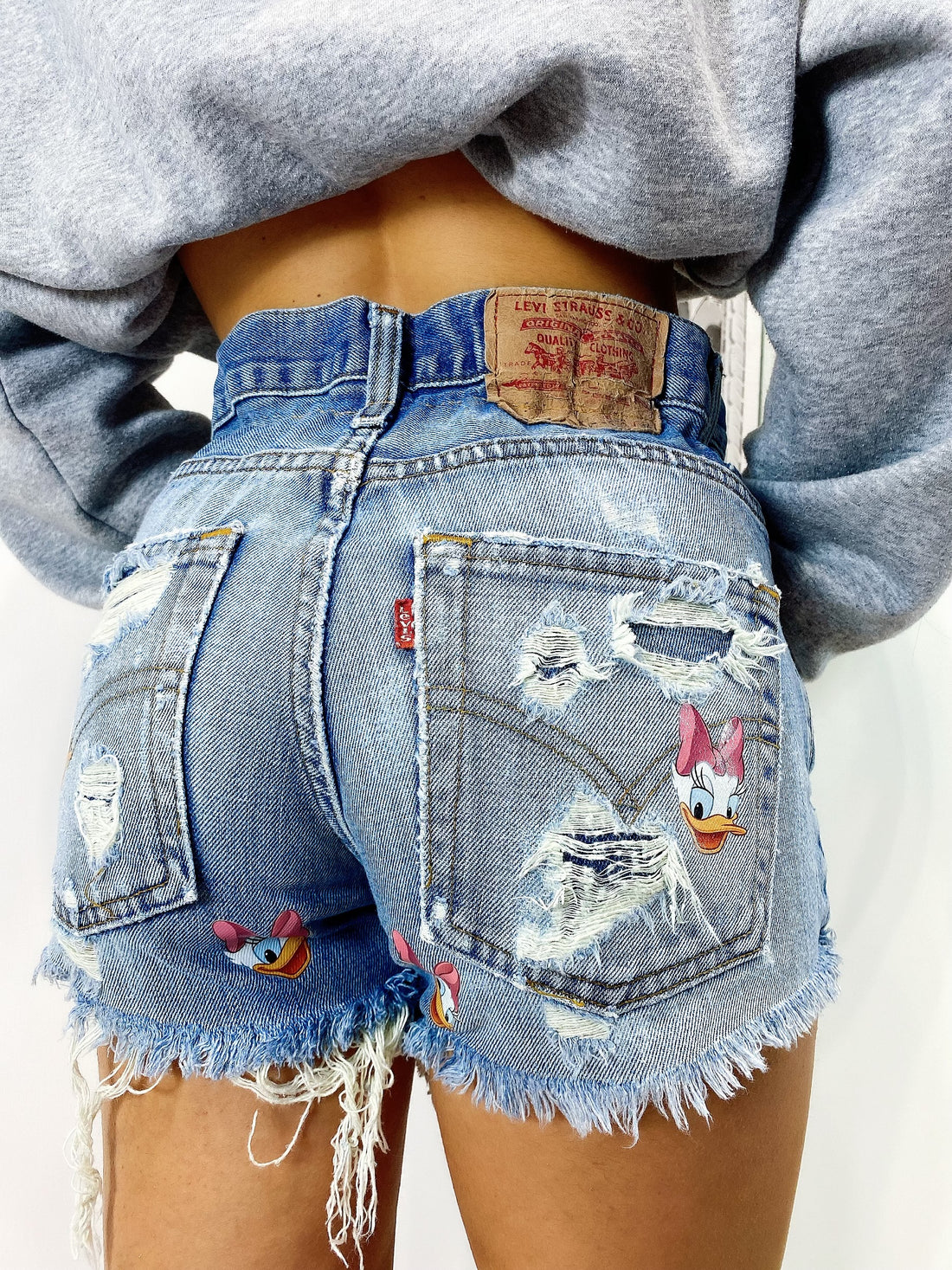 Short Levi’s Vintage con stampa Paperina bagno medio/chiaro - R.a. Boutique 