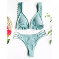 Bikini glitter con voilant tiffany - R.a. Boutique 