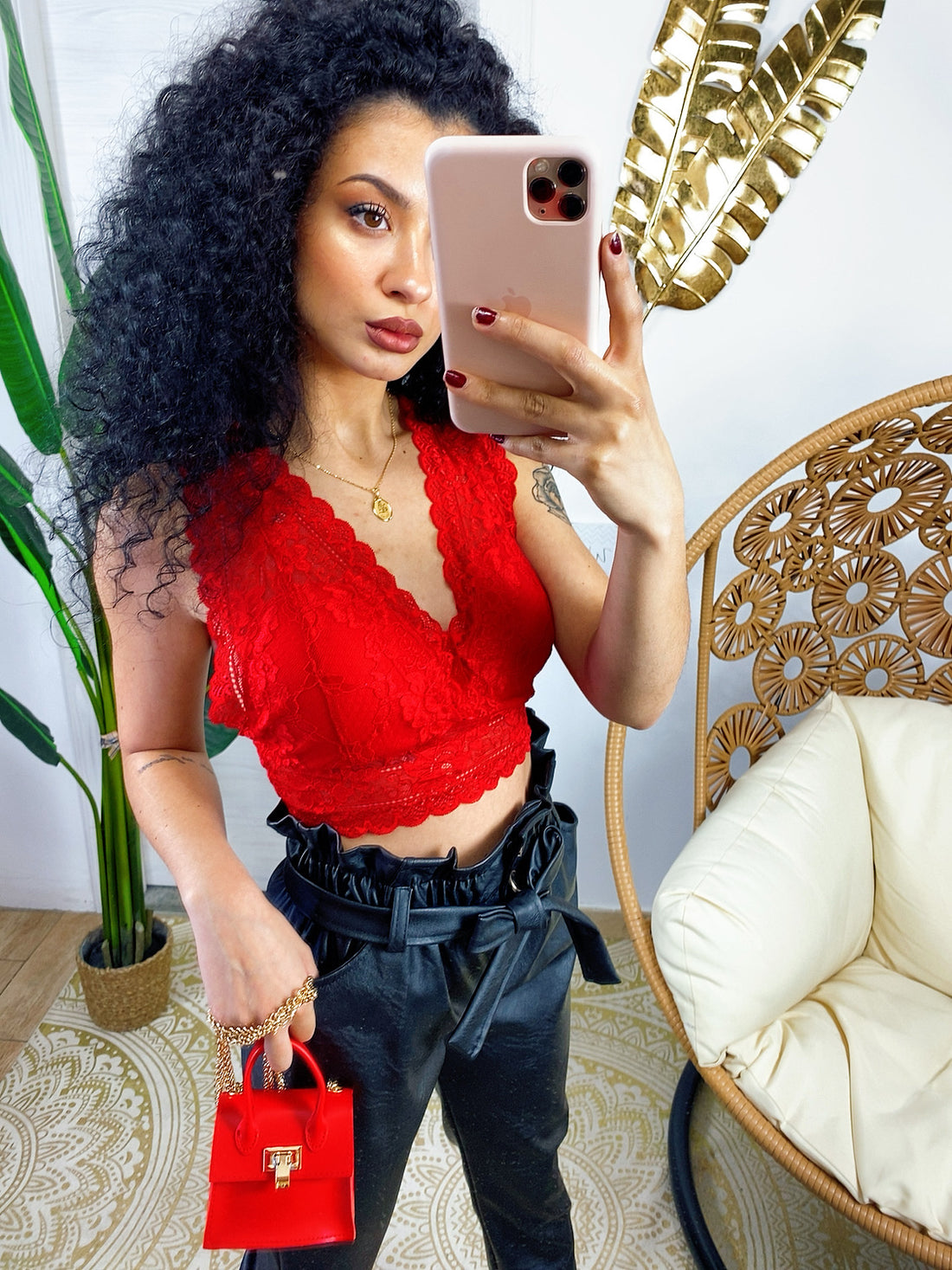 Bralette in pizzo - R.a. Boutique 