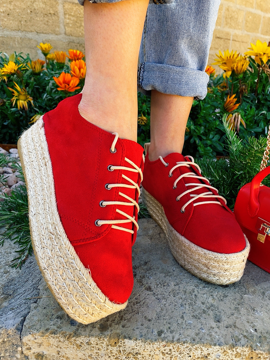 Sneakers Red - R.a. Boutique 