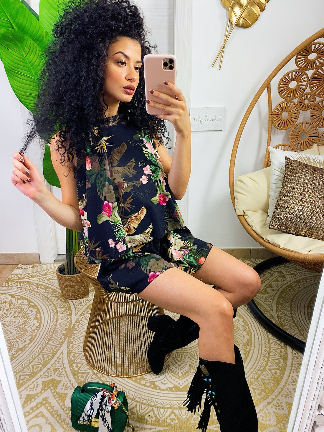 Jumpsuit Essential Flower - R.a. Boutique 