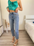 Jeans con strass - R.a. Boutique 