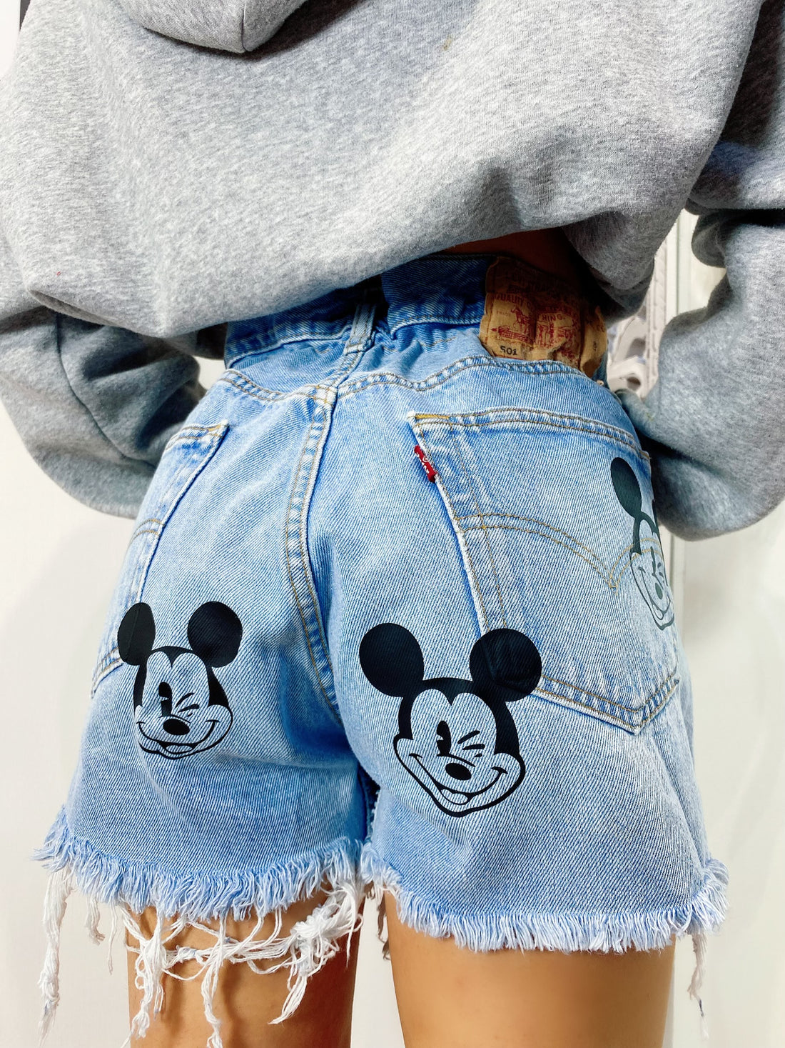 Short Levi’s Vintage bagno chiaro con stampe - R.a. Boutique 