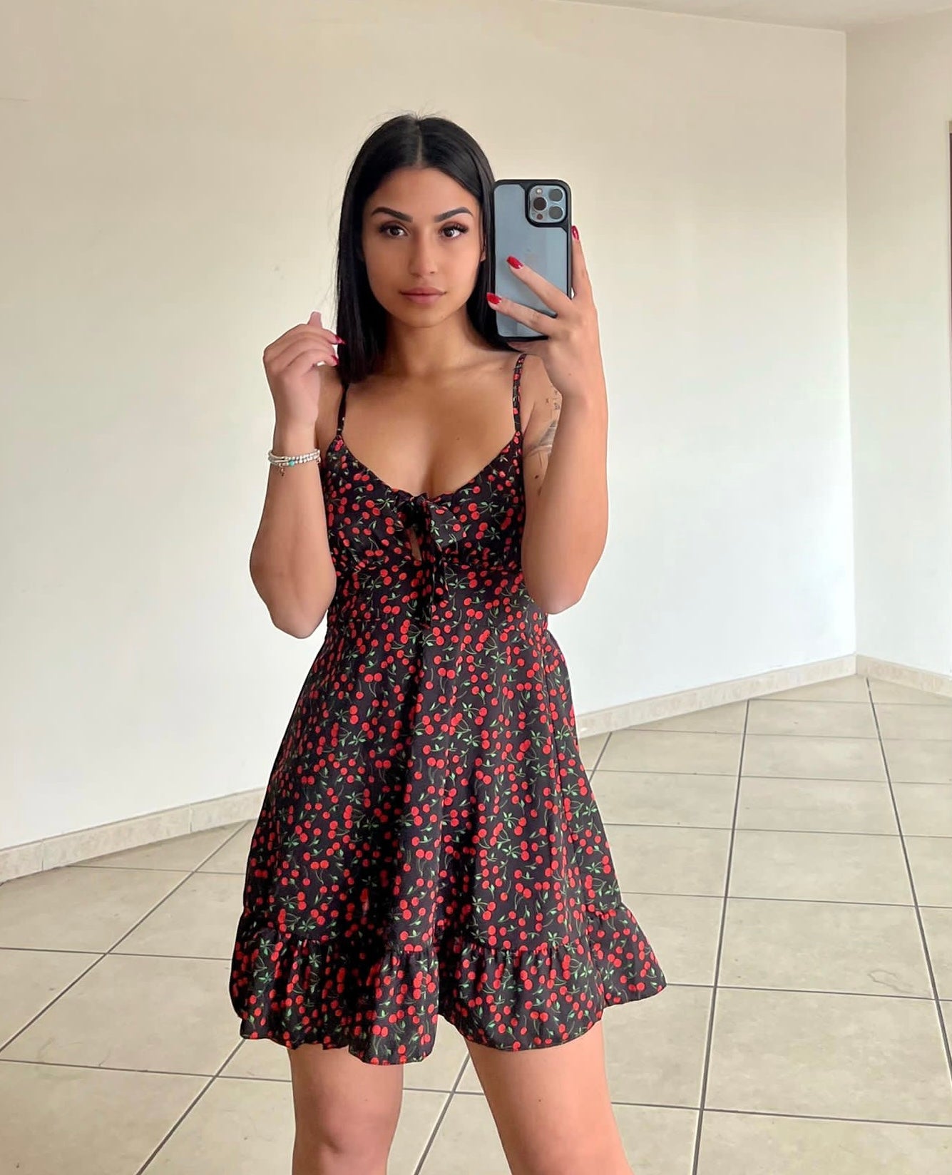 Abito con ciliegie - R.a. Boutique 