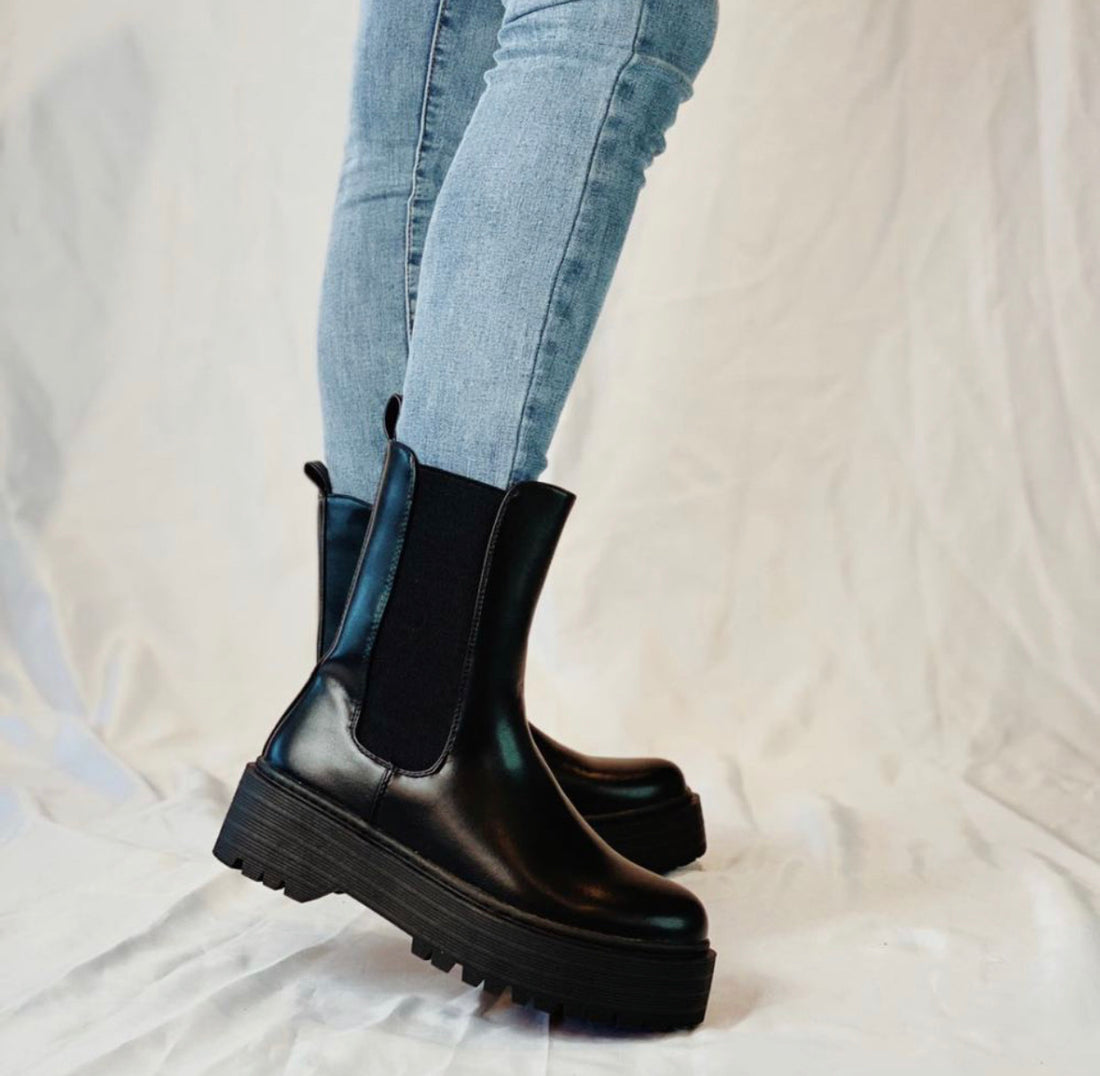 Stivaletto alto con banda - R.a. Boutique 