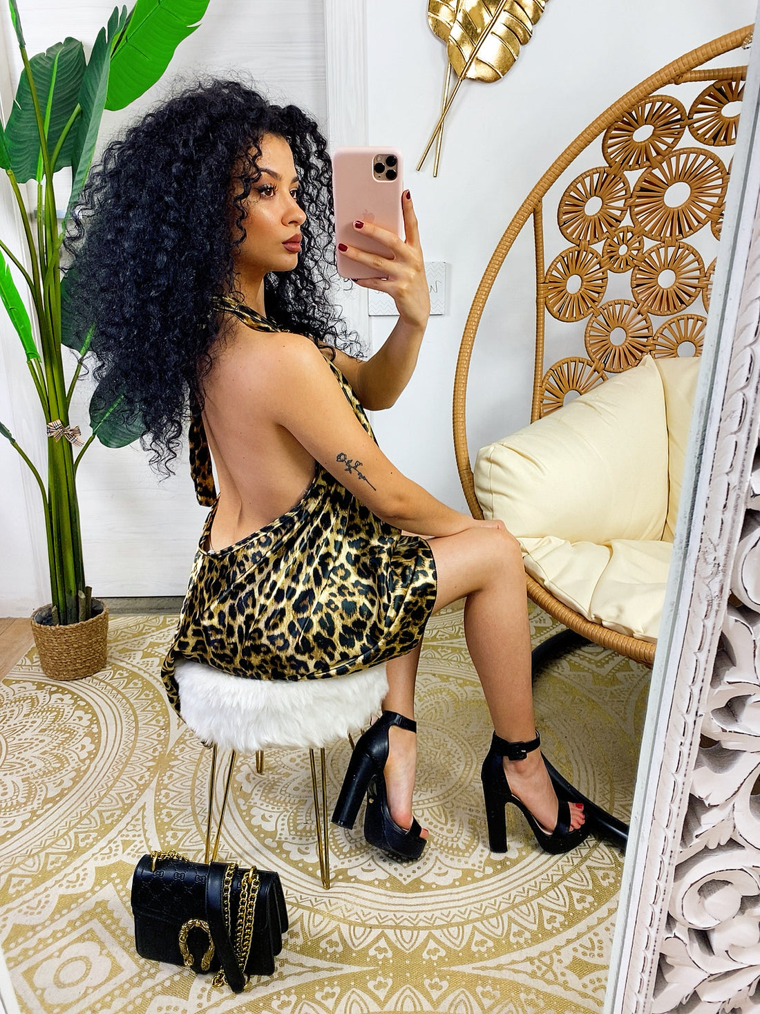 Abito essential maculato - R.a. Boutique 