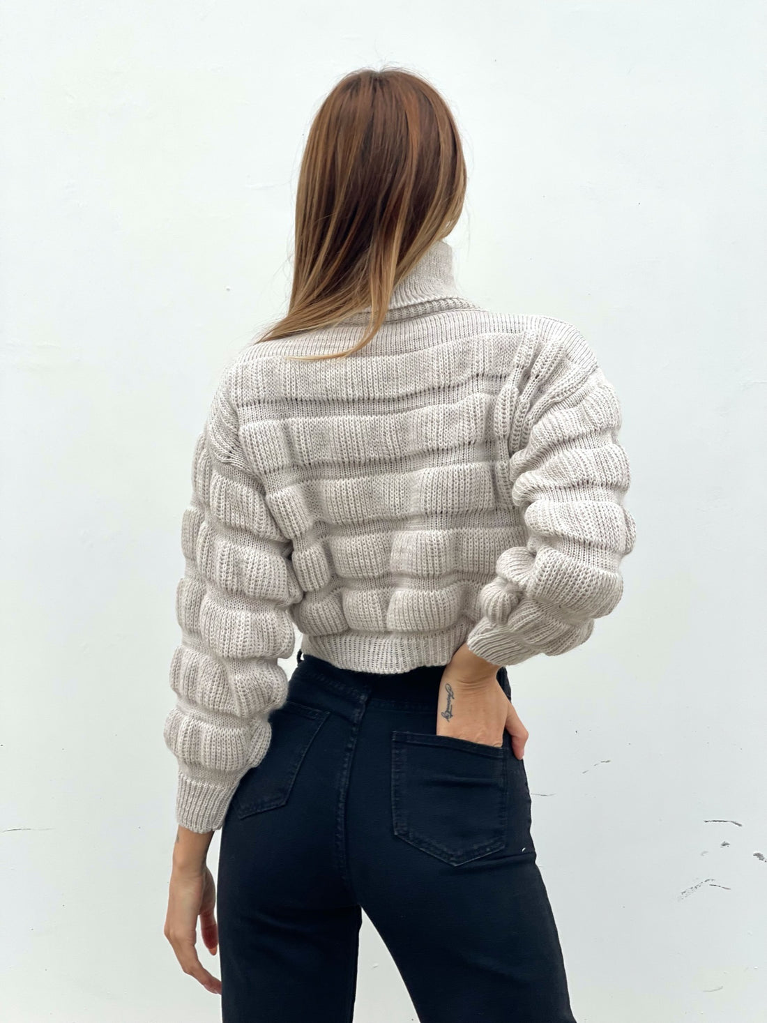 Maglione Rebel Beige - R.a. Boutique 