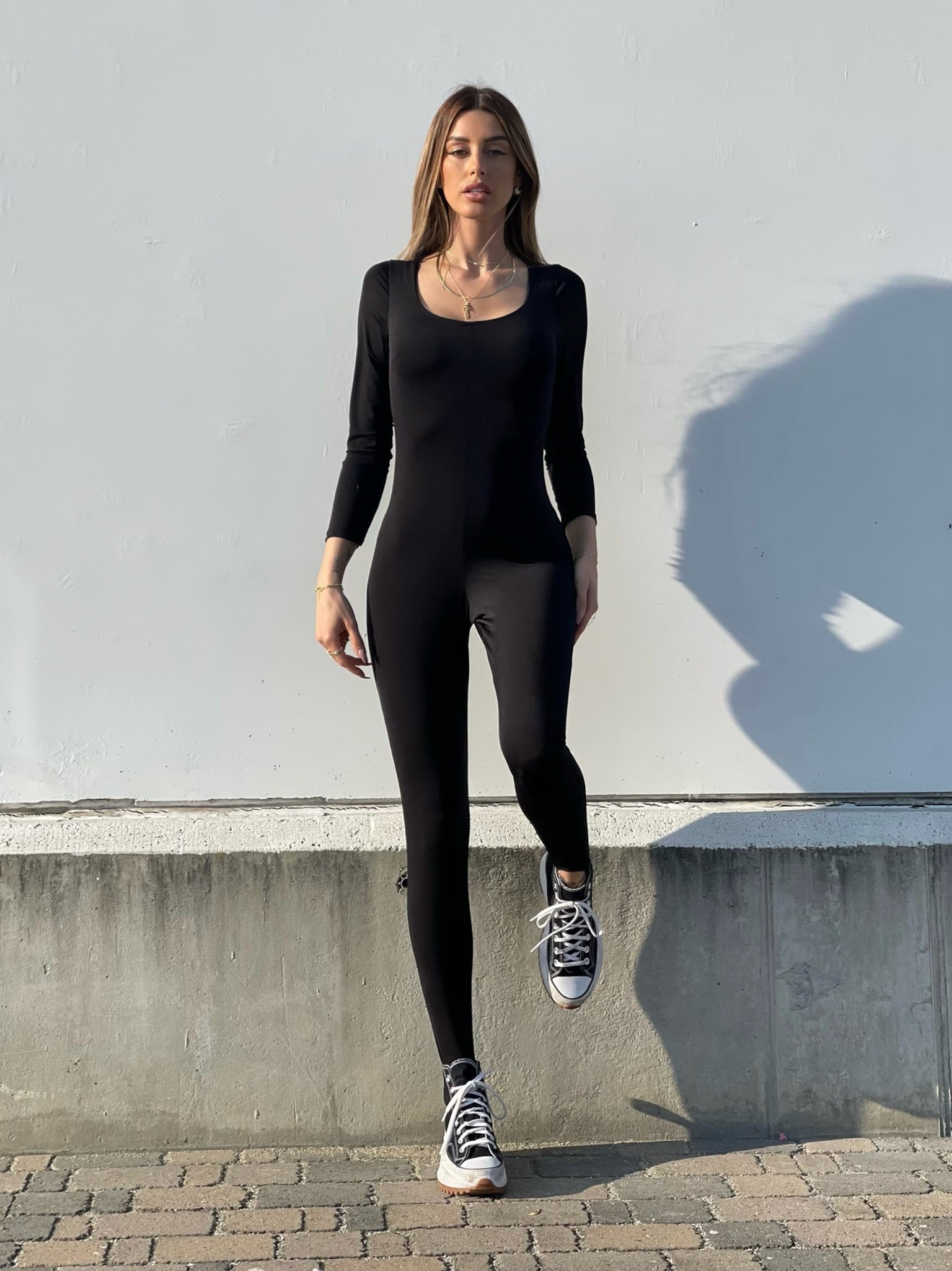 Tuta easy black - R.a. Boutique 