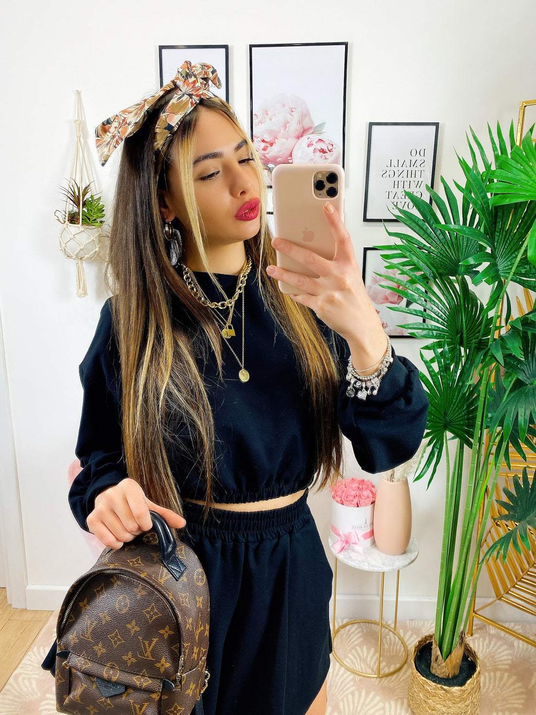 Completo Short e felpa Nero - R.a. Boutique 