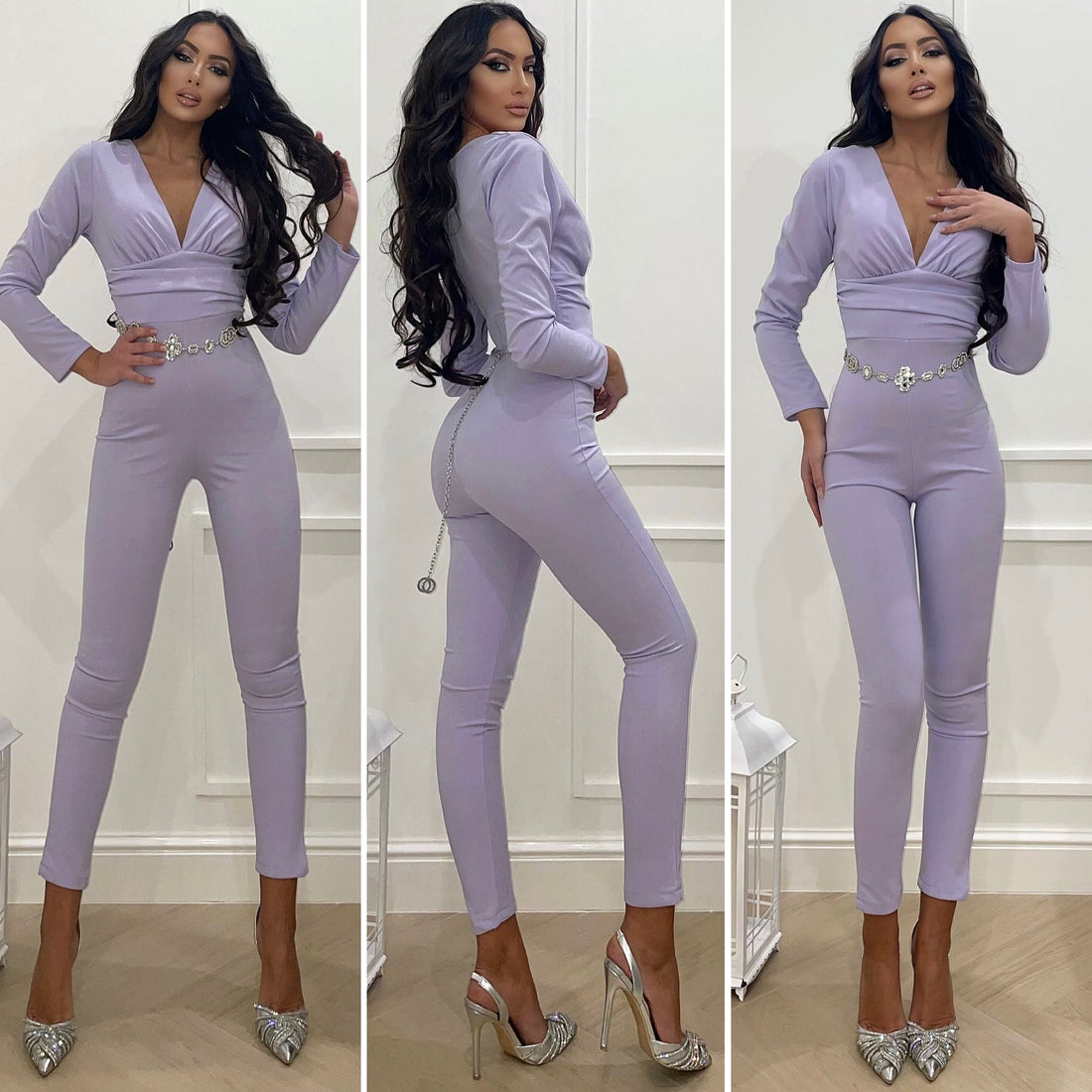 Tuta intera lilla - R.a. Boutique 