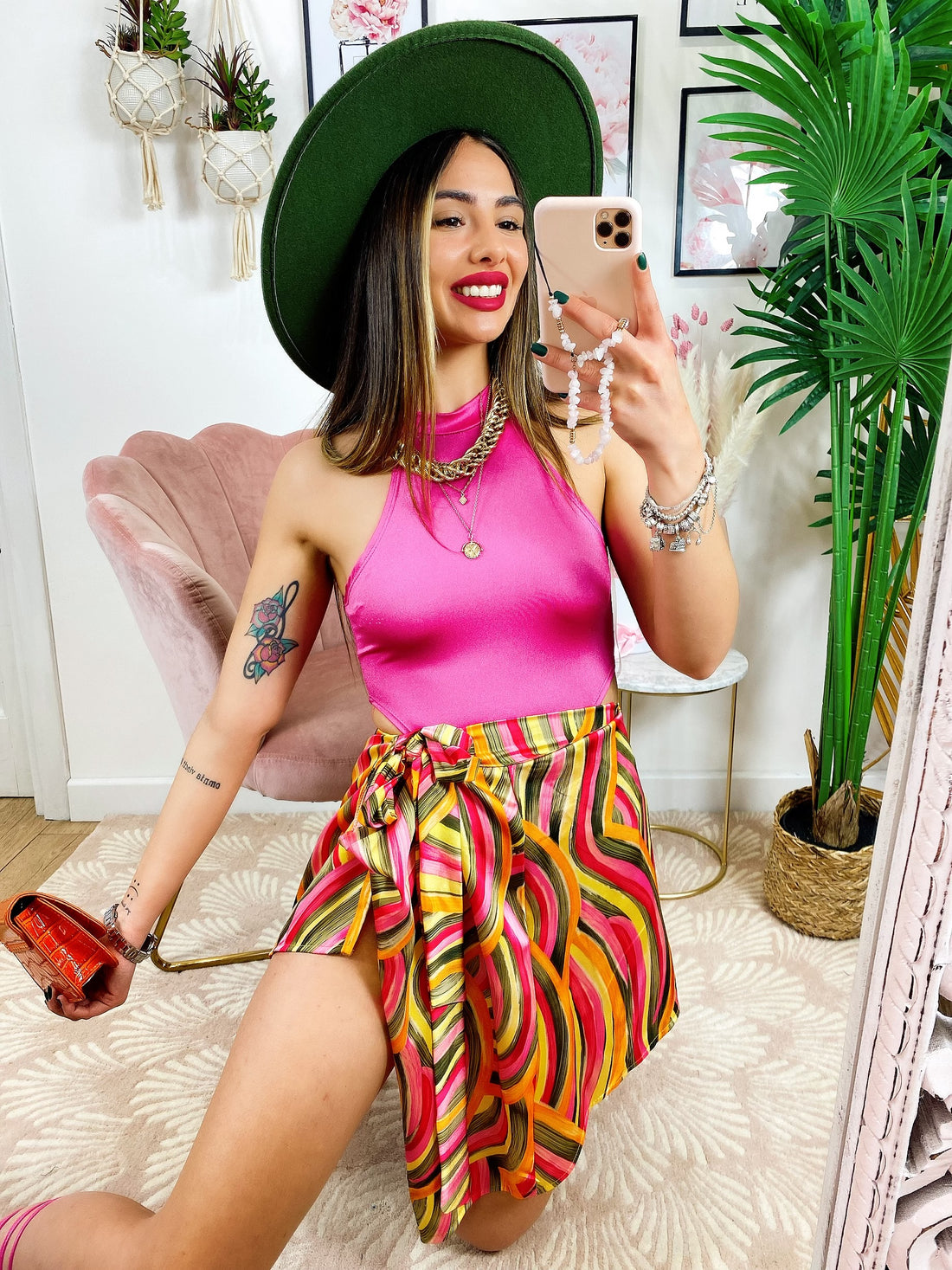 Gonna Multicolor - R.a. Boutique 