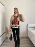 Maglione Teddy Soft Camel - R.a. Boutique 