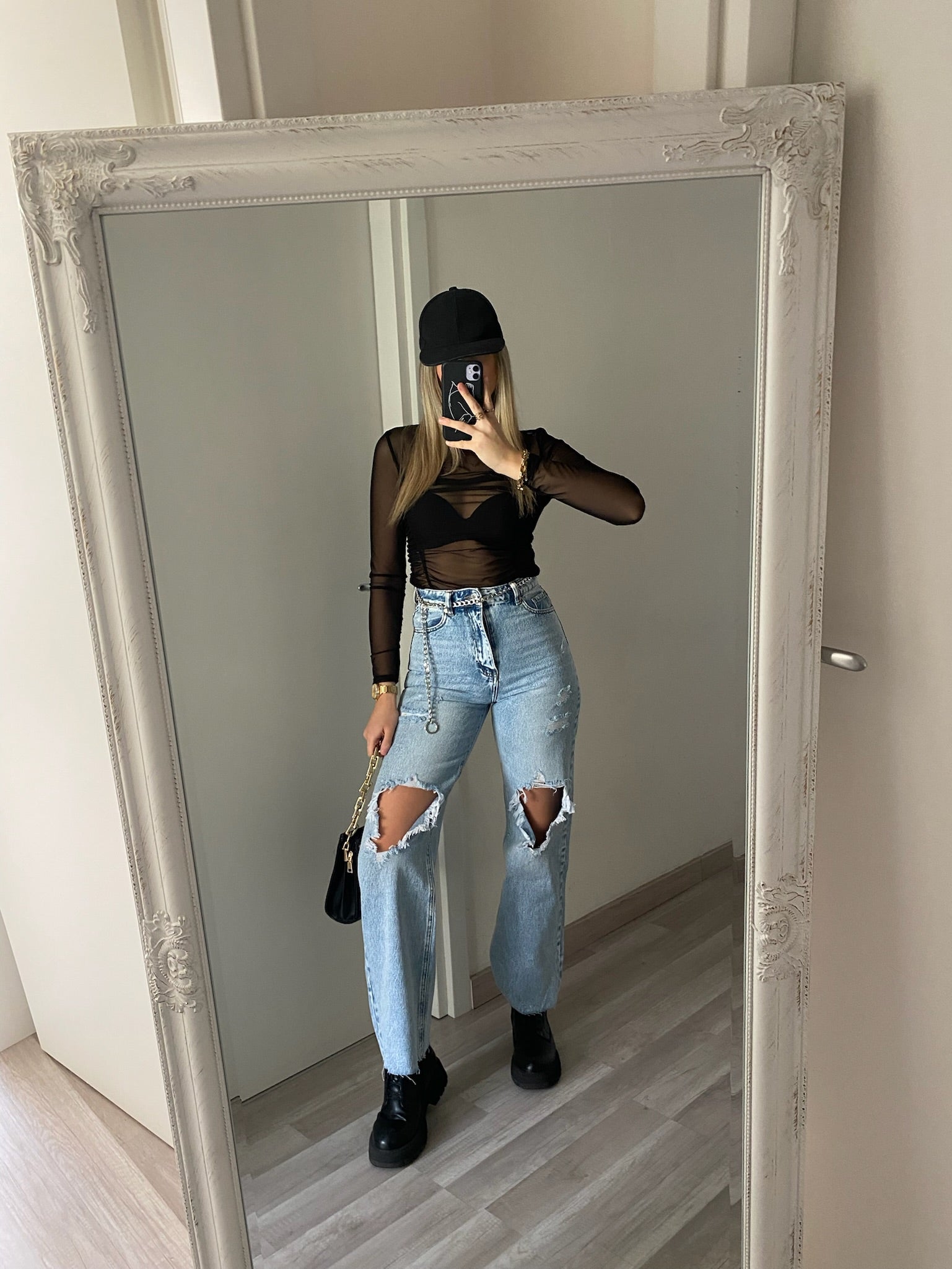 Body nero velato - R.a. Boutique 